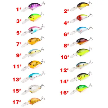 Crankbait Žvejybos Masalas Weights13.6g Articulos De Pesca Isca Dirbtinis, Netikras Žuvų Suku Masalas 0.5-1m Nuskendo Žvejybos Masalas 2019