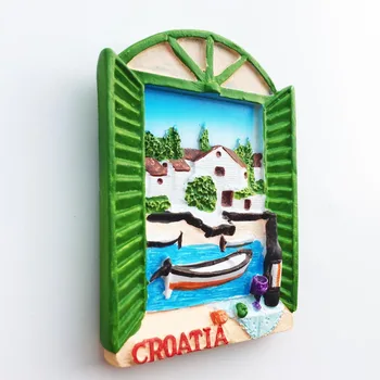 Croacia Šaldytuvas Magnetas Kroatie Turizmo Suvenyrai Viduržemio Jūros Malta Lenkija Magnetinio Šaldytuvas Lipdukai Kroatijos Žemėlapis Namų Dekoro