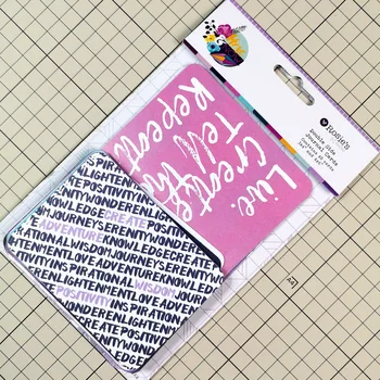 CRZCrafter Kartono Žurnalinė korteles dvipusis spausdinimas Scrapbooking Projekto albumą Leidinys korteles puošmenų