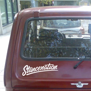CS-496# Stancenation juokinga automobilio lipdukas ir decal sidabro/juoda vinilo auto automobilių lipdukai