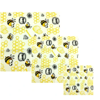 Daugkartinio naudojimo Medžiaga bičių Vaškas Wrap Maistą Šviežią Maišelį Dangtis Padengti Ruožas Dangčio Džiunglių Šalis, Bičių vaškas wrap plastiko wrap Sumuštinis su Sūriu