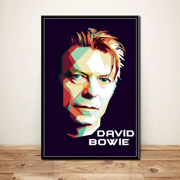 David Bowie Legendinio Pop Muzikos Dainininkė Labai Star Meno Drobė, Tapyba, Plakatas Sienos, Namų Dekoro quadro cuadros
