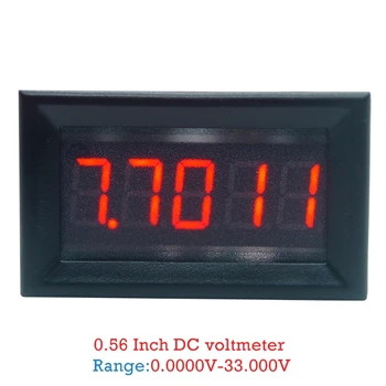 DC 0-33.000 V (0-33V) Digital Voltmeter 5-skaitmenų tiek Didelio Tikslumo voltmetras