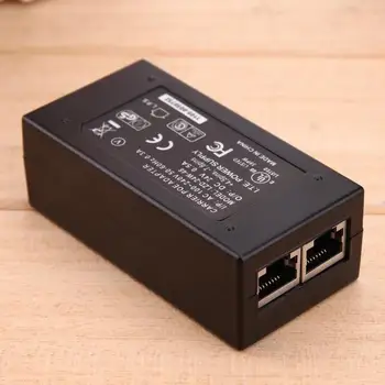 DC 24V 0.5 A POE Power Over Ethernet Adapteris purkštukas (benzinas) Maitinimo šaltinis Tinka IP Camera Belaidžio Tinklo Prieigos Taško