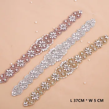 Deimantų Vestuviniai Diržo Kristalai Mariage kalnų krištolas Aplikacijos Puošia Nuotaką Ceinture Luxe Cinturones Para Mujer už Dresse