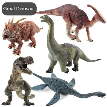 Didelio Dydžio Dinozaurų Žaislas Plastiko Gorila Žaislai Dinozaurų Modelis Brachiosaurus Plesiosaur Veiksmų Skaičiai Vaikai Berniukas Dovanų Nemokamas Pristatymas