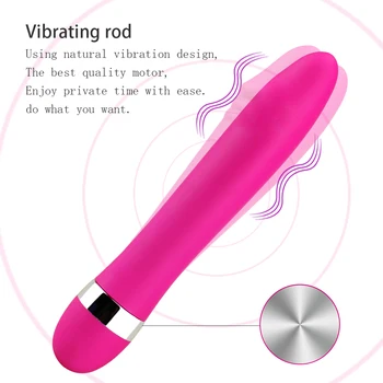 Didelis/Mini Dildo Vibratorius Av Stick Vibratorius G Spot Pūlingas Magic Wand Massager Vibracijos Moterų Sekso Žaislas Moterų Makšties Masturbacija