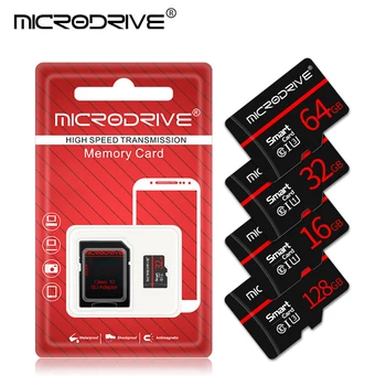 Didelės spartos micro sd atminties korteles 4 GB 8 GB 16 GB 32 GB, 64 GB cartao memoria de 128 GB micro sd flash card CLASS 10 ping