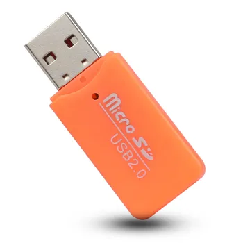 Didelės Spartos Mini USB 2.0 Micro SD TF T-Flash Atminties Kortelės Skaitytuvas Adapteris Patogumui 17OCT17