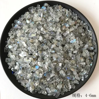 Didmeninė 100g3 Dydis Natūralių Kristalų Pilkos spalvos Labradoras mėnulio akmuo Žvyro Roko Kvarcas, Žalias Kvarco Kristalai, Natūralus Akmenys