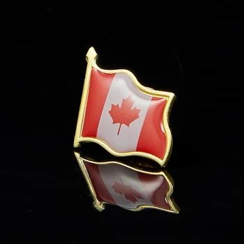 Didžiausias Kanados Kanados Pasididžiavimu Lapų Vėliavą, Ženklelį Emblema Atvartas Skrybėlę Kaklaraištis Pin Sagė