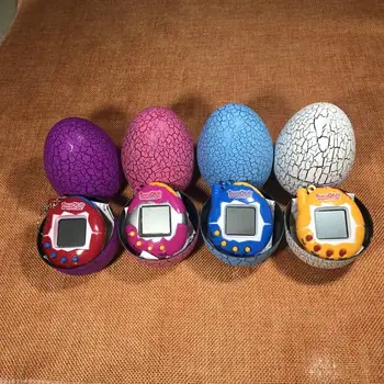 Dinozaurų kiaušinių Virtualus Cyber Digital naminių Gyvūnėlių Žaidimas Žaislas Tamagotchis Skaitmeninės Elektronikos E-Pet Auginti Žaidimo Mašina Retro Rankinės Žaidimas