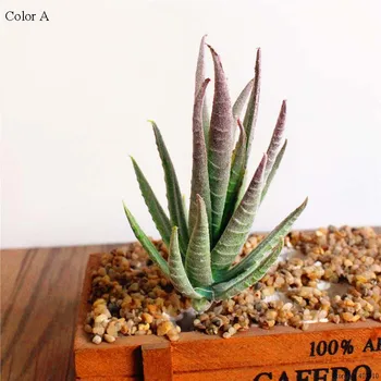 Dirbtinis Sultingi Augalai Aloe Zebrina Dirbtiniai Augalai Kraštovaizdžio Netikrą Gėlių Kompozicijų Sodo Puošmena Priedai