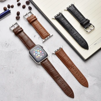 Dirželis apple watch band odos linijos 42mm 38mm correa pulseira watchband už iwatch 44mm 40mm series 5 4 3 2 1 apyrankė