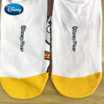 Disney 1Pair Animacinių filmų New Mickey Užšaldyti Kojinės Animacinių filmų Anime ten spalvos kojinės mielas seklių burną sportas mergina medvilnės kojinės