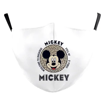 Disney Mickey Minnie kaukė veidui Šalis Dekoro Dulkėms Daugkartinio naudojimo Plaunamas Filtrai Cosplay Rekvizitai Disney Anime Dovanos