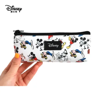 Disney Mickey Mouse nešiojamų rašikliu, pieštuku animacinių filmų krepšys, piniginė saugojimo vandeniui berniukas, vaikų pradinės mokyklos studentų dovana