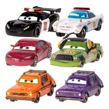 Disney Pixar Cars 2 3 Žaibas McQueen Jackson Audra Cruz Ramirez 1:55 Diecast Mikro Lenktynininkų Transporto Priemonės Modelio, Žaislas Automobilis Berniukas Vaikas Dovana