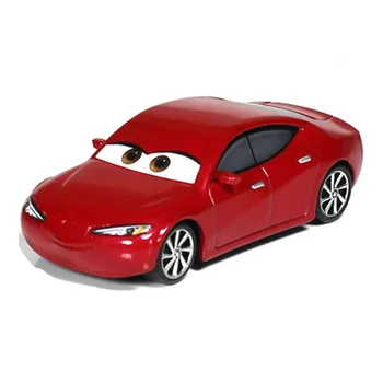Disney Pixar Cars 2 Automobiliai 3 Žaibas McQueen Pision Taurės Metalo Transporto Priemonės Vaikams, Žaislai, Šiuo Dovana