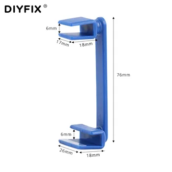 DIYFIX 2vnt 360 Sukimosi Universalus Telefonų Remontas Stovas Laikiklis Mobiliesiems LCD Ekrano Tvirtinimo Laikiklio Apkaba, skirta 