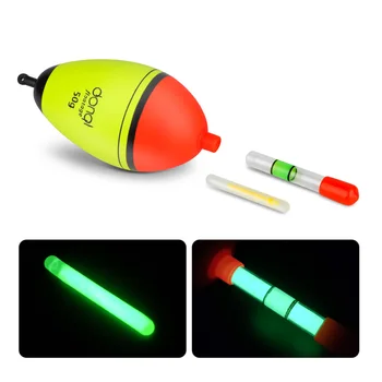DONQL 5/10vnt Žvejybos Plaukti Light Stick 4.5*37mm 7.5*75mm Liuminescencinės Lightstick Šviesos Naktį Švytinčios Žvejybos Glow Stick Spręsti
