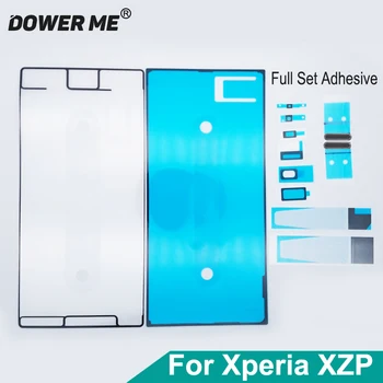 Dower Man Garsiakalbis Garsiakalbis Ausinių Anga Jack Klijų LCD Atgal Baterija Lipdukas, Pilnas Komplektas Sony Xperia XZ Premium XZP