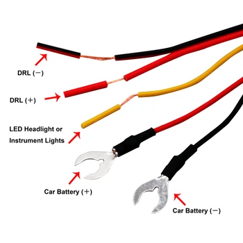 DRL Valdytojas Auto Automobilis LED Dienos Veikia Šviesos Relė Diržų Reguliatorius įjungimo/Išjungimo 12-18V Priešrūkinis Žibintas Valdytojas 2020 m.