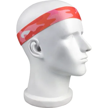 Dropshipping Stabdžių raudonos spalvos juosta ant galvos fitneso lankelis vyrų, moterų sporto prakaito absorbcija diržo krepšinio dviračių prakaito pagrindiniai Lankelis