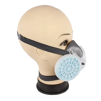 Dual Respiratorius Dujų Kaukė Anti-Dulkių Twin Cheminių Dažų Purkštuvu Darbo Saugos Priemonės Dropship Karšto Pardavimo