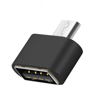 Duomenų Nešiojamų OTG Konverteris Micro Kabelis USB Male Į USB 2.0 Female Adapter Tablet PC 