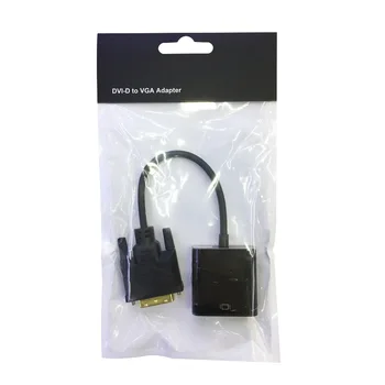 DVI į VGA adapteris jungtis, DVI (24 + 1) vyrų VGA moterų adapterio kabelis