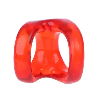 Dvigubi Žiedai Smulkūs Atidėti ejakuliaciją Vyrų Gaidys Žiedai Sekso žaisliukai Vyrams Kristalų Thimbler Varpos fiksavimo Žiedą Suaugusiųjų Sekso Produktus
