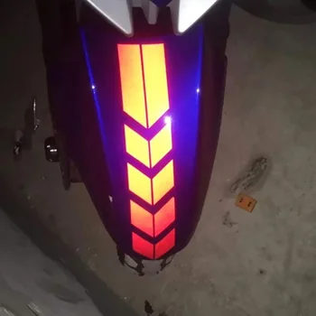 Dviratis šviesą Atspindintys Lipdukai Motociklo Rėmo Priekinės Šakės Lipdukai Dviratį Lipdukai MTB Sparno Lipdukai Dviračių Šviesos Raštas