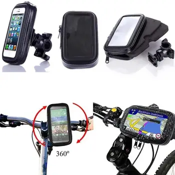 Dviračių Motociklų Telefono Laikiklis Vandeniui Atveju Telefono Dėklas skirtas iphone 12 Pro Max 12 Mini 11 XR Xs 6s 7 8 Mobiliųjų Paramos Stendas