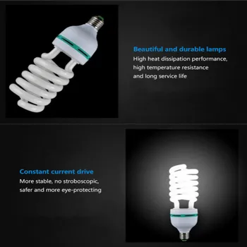 E27 LED Lemputės, Lempos, AC 220V Dėmesio 85W /125W Spiralės Fluorescencinis Vamzdelis Energijos Taupymo LED Lempos, Lemputės, Apšvietimo Lampada Led