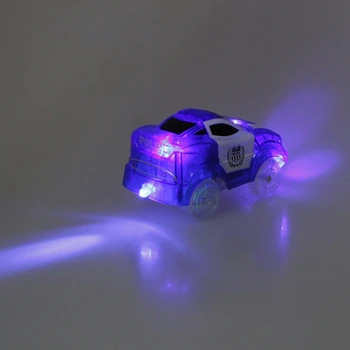 Elektronikos Automobilių Magija Kelio Žaislų 5 LED Mirksi Žiburiai Berniukai Švietimo Dovana