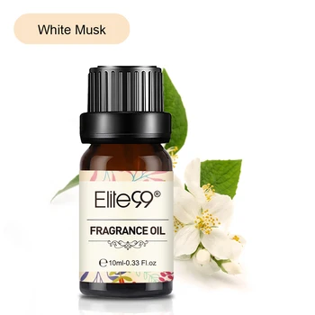 Elite99 10 ml Baltojo Muskuso Aromatas, Aliejus, Gėlių, Vaisių, Natūralių Eterinių Aliejų Aromaterapija Masažas Aromatas Drėkintuvas Freshing Oro