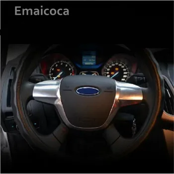 Emaicoca ABS Chrome apdaila, vairas dangtelio lipdukas atveju Ford Focus 3 mk3 2012-m/ Kuga 2013-m. auto priedai