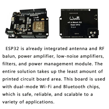 ESP32 Arduino R3 D1 R32 Pažangios Plėtros Modulio Darbą Su Dual-mode 