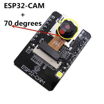 ESP32-CAM, WiFi + Bluetooth Modulis vaizdo Kameros Modulis esp32 Plėtros Taryba FT232RL FTDI su Kamera Modulis OV2640 2MP, 850NM