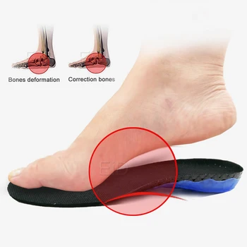 EVA Pavasario silikono ortopedijos arkos paramą, Vidpadžiai, įdėklai, vienodo kojų orthotic batų pado įtvarai Padų Fascitas,pėdų priežiūros