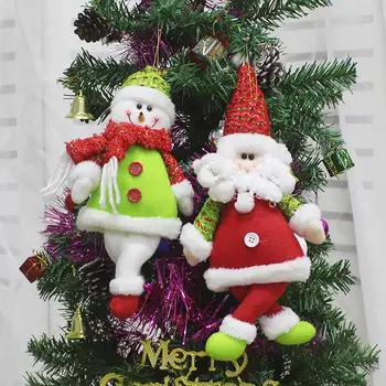 FENGRISE Kalėdos Navidad Noel Dovanos Linksmų Kalėdų Lėlės Pakabukas 2020 Kalėdinė Dekoracija Namuose Cristmas Ornamentu Naujųjų Metų 2021
