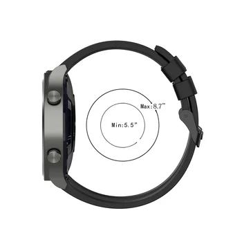 FIFATA Smart Watch Band Dirželiai Huawei Honor Žiūrėti GT 2 Pro GS GT Pro 2e Magija 2 GT2 46/42mm Riešo Dirželis su Silikono Apyrankė