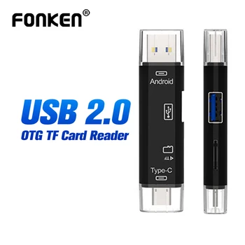 FONKEN USB Kortelių Skaitytuvas Micro-USB 