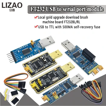 FT232BL FT232RL FT232 USB 5V TTL 3.3 V Atsisiųsti Kabelį Serijos Adapterio Modulis Arduino USB 232 paramos win10