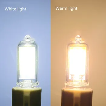 G9 LED Lempa 10W 9W 6W 220V Ampulä-G9 LED Lemputė Lampada LED Bombillas Dėmesio Stiklas