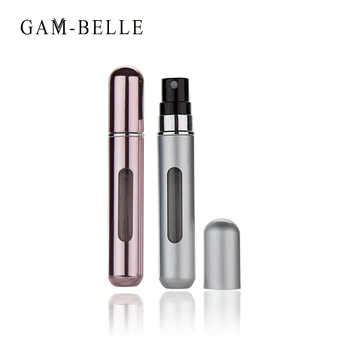 GAM-BELLE 1 Vnt 5ml/Kvepalai 8ml Purškimo Butelis, Nešiojamų Kelionių Metalo Mini Konteineris Kosmetikos Laikymo Butelį Vandens Butelis Įrankis
