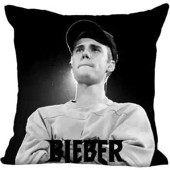 Geriausia Justin Bieber 01 Užvalkalas Vestuvių Dekoratyvinę Pagalvę Padengti Užsakymą Dovana (vienos Pusės) Spausdinti Pagalvių užvalkalai
