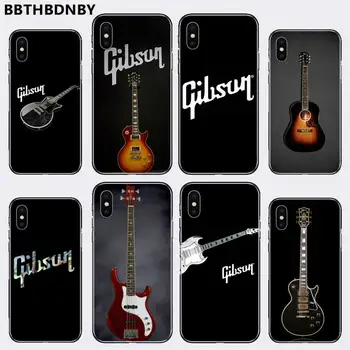 Gibson Gitara Telefono Case Cover For iphone 4 4s 5 5s 5c se 6 6s 7 8 plus x xs xr 11 pro max