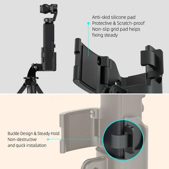 Gimbal Kamera Fiksuotojo Adapteris tvirtinimo Aukščio Kuprinė Įrašą Turėtojas Stabilizatorius Stovas-Laikiklis, skirtas VMI PALMIŲ Gimbal Fotoaparatas